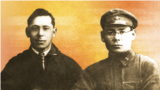 Муса Джалиль и Ибрагим Салахов (справа), 1930-е гг