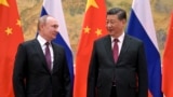 Президент РФ Владимир Путин и председатель КНР Си Цзиньпин 